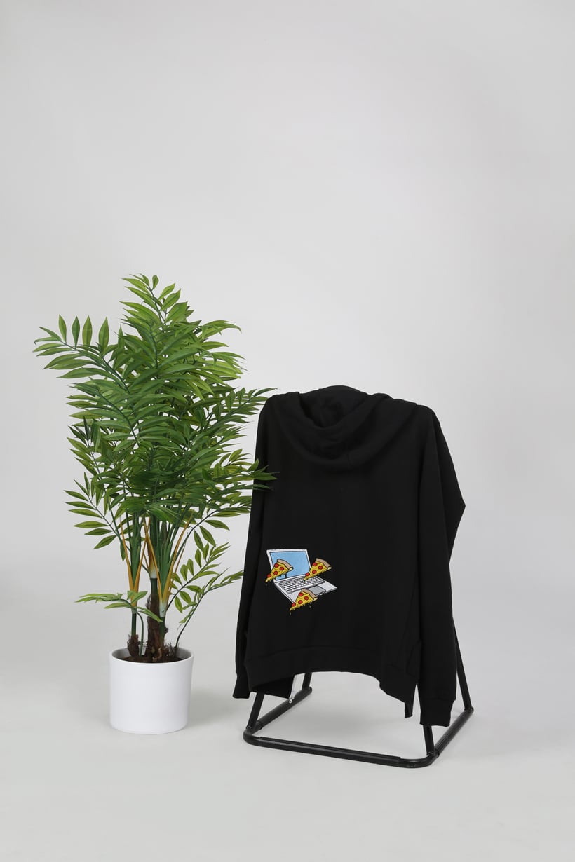 Plant with Hoodie