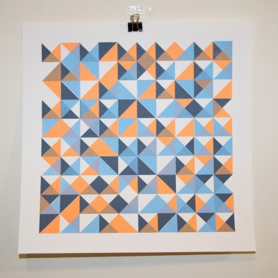 Geometric pattern prints