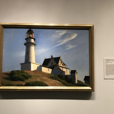 Edward Hopper, The Lighthouse at Two Lights, 1929