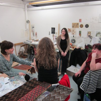 Studio space and January group crit