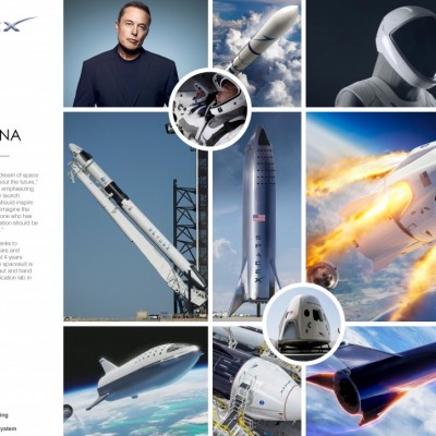 SpaceX DNA Mood Board