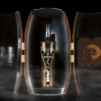 The Macallan Bond Edition Whisky Set Cabinet- University Project