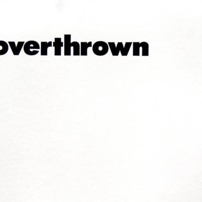 overthrown